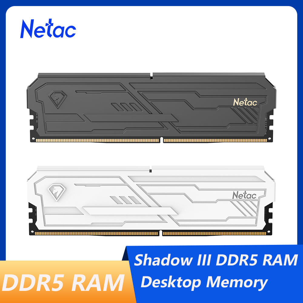 Ddr5 6000Mhz - Memória RAM Netac DDR5 32GB (16Gx2)