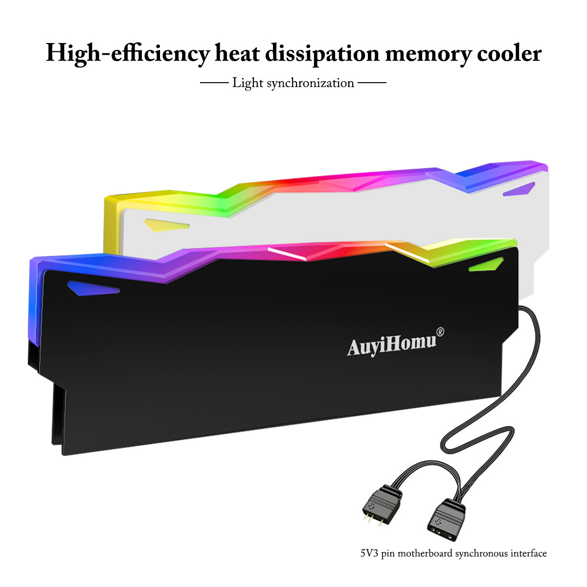 Ddr5 Rgb Ram - AuyiHomu Dissipador de Calor RGB, Cooler