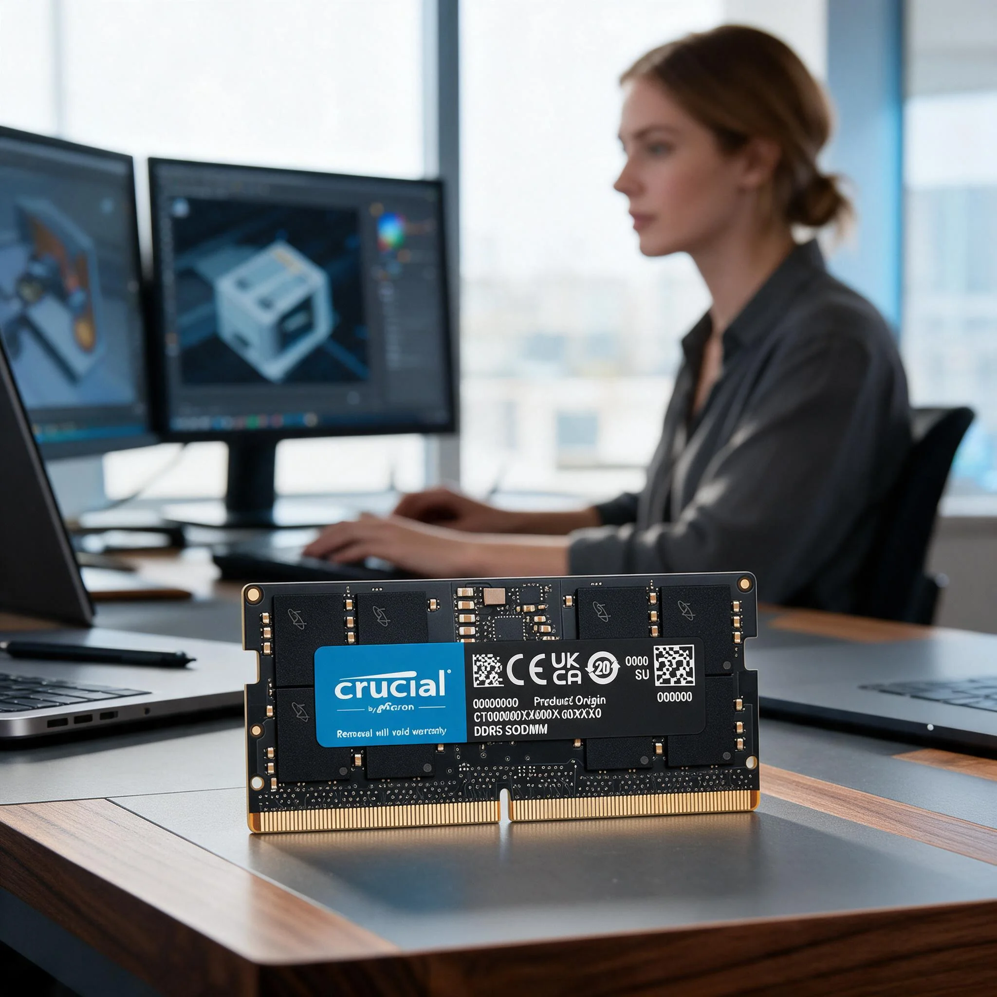 Memória RAM Crucial DDR5 SODIM - Ddr5 4800Mhz avaliação e preço