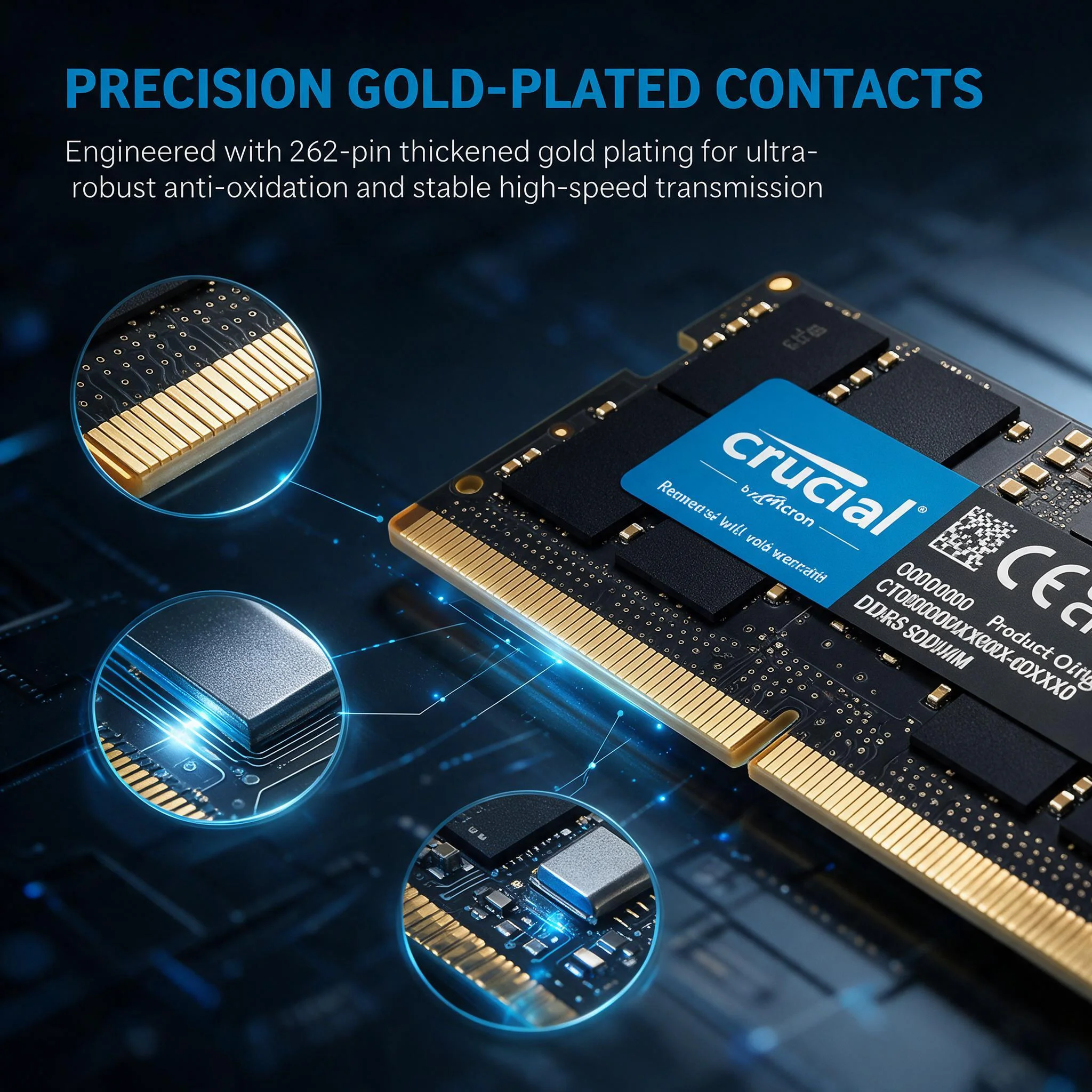 Memória RAM Crucial DDR5 SODIM - Ddr5 4800Mhz avaliação e preço