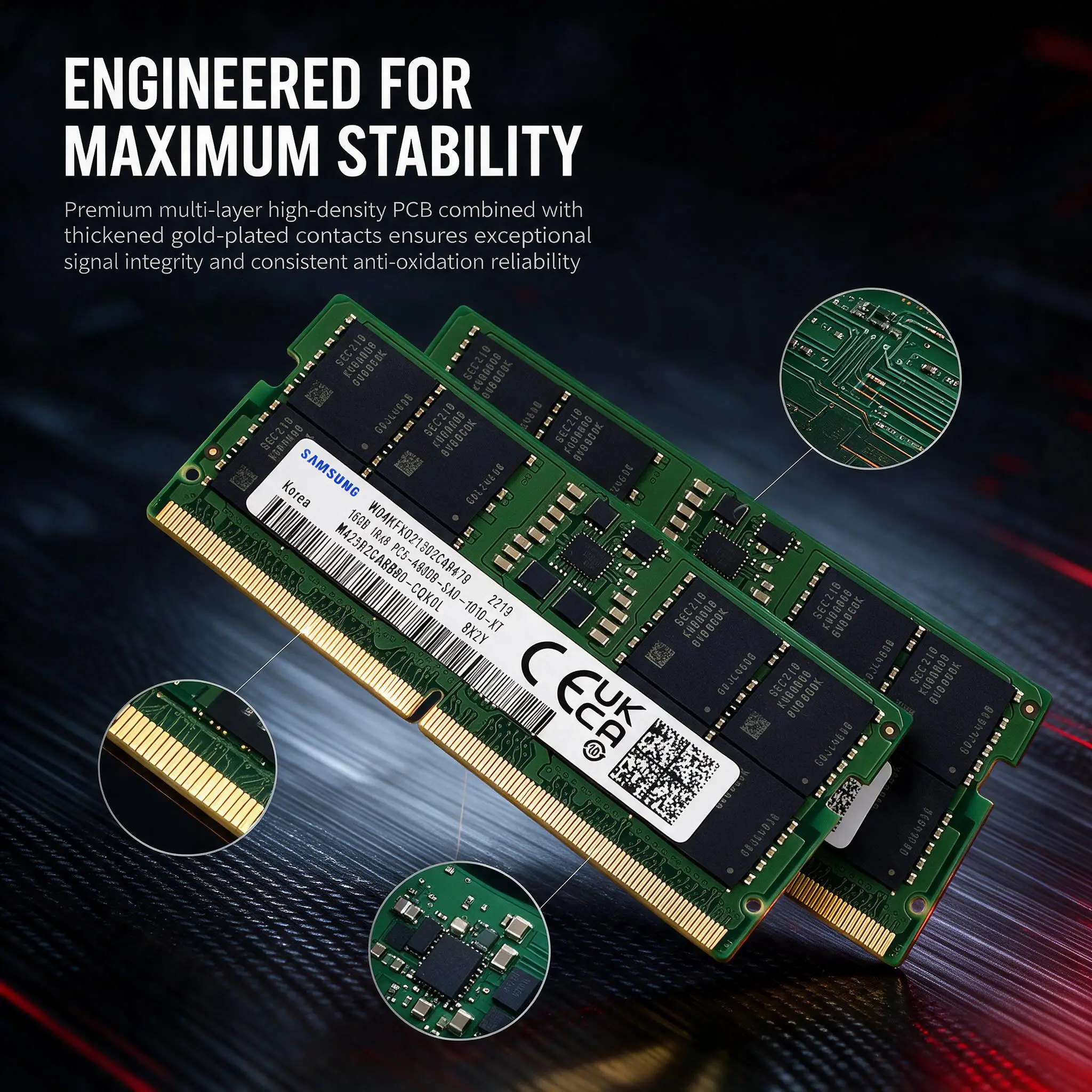 Memória RAM SAMSUNG DDR5 SODIM - Ddr5 4800Mhz avaliação e preço