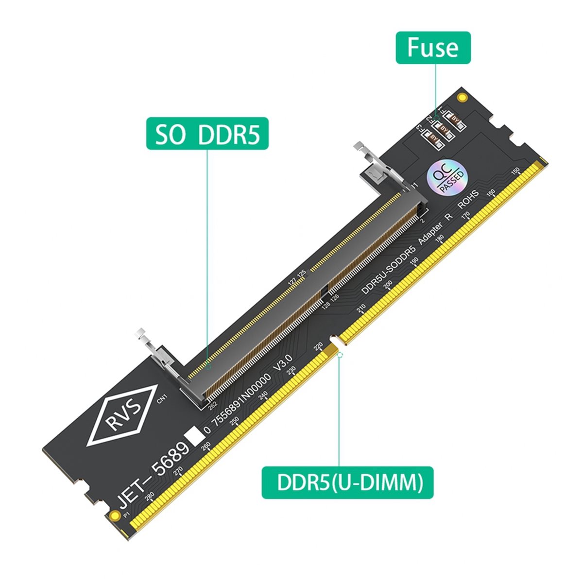 DT1461~Adaptador de Memória pa - Ddr5 Sodimm avaliação e preço