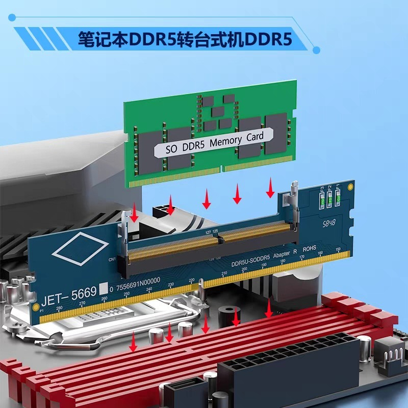 Adaptador de Placa DDR3 DDR4 D - Ddr5 Sodimm avaliação e preço