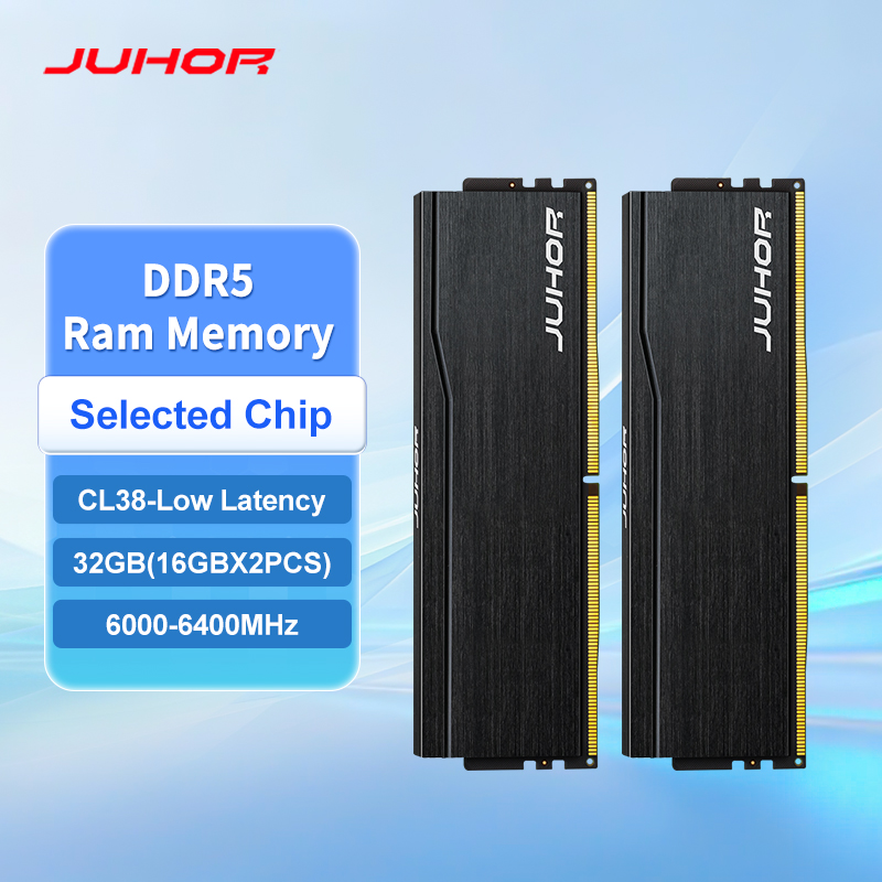 Memória JUHOR DDR5 32GB (16GBX - Ddr5 16Gb 6000Mhz avaliação e preço